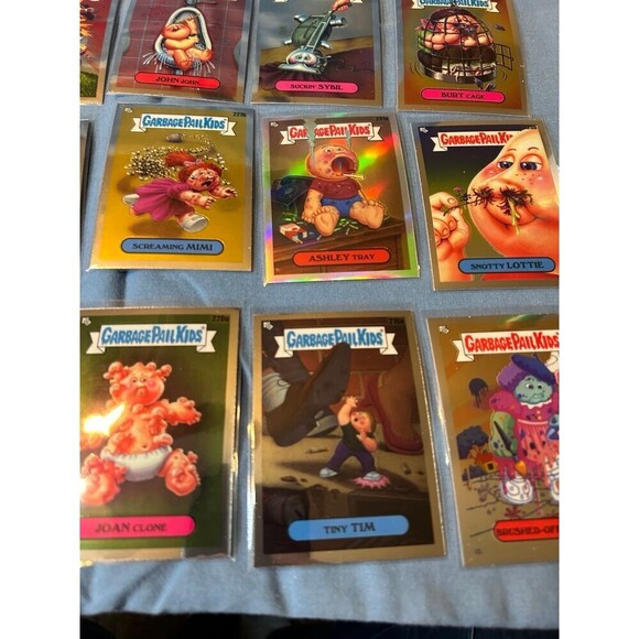 2022 Topps Chrome Garbage Pail Kids Complete Puzzle lot of 22 - Picture 7 of 8